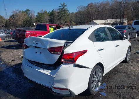 2022 Hyundai Accent Limited из США, поврежденный, VIN 3KPC34A68NE177358